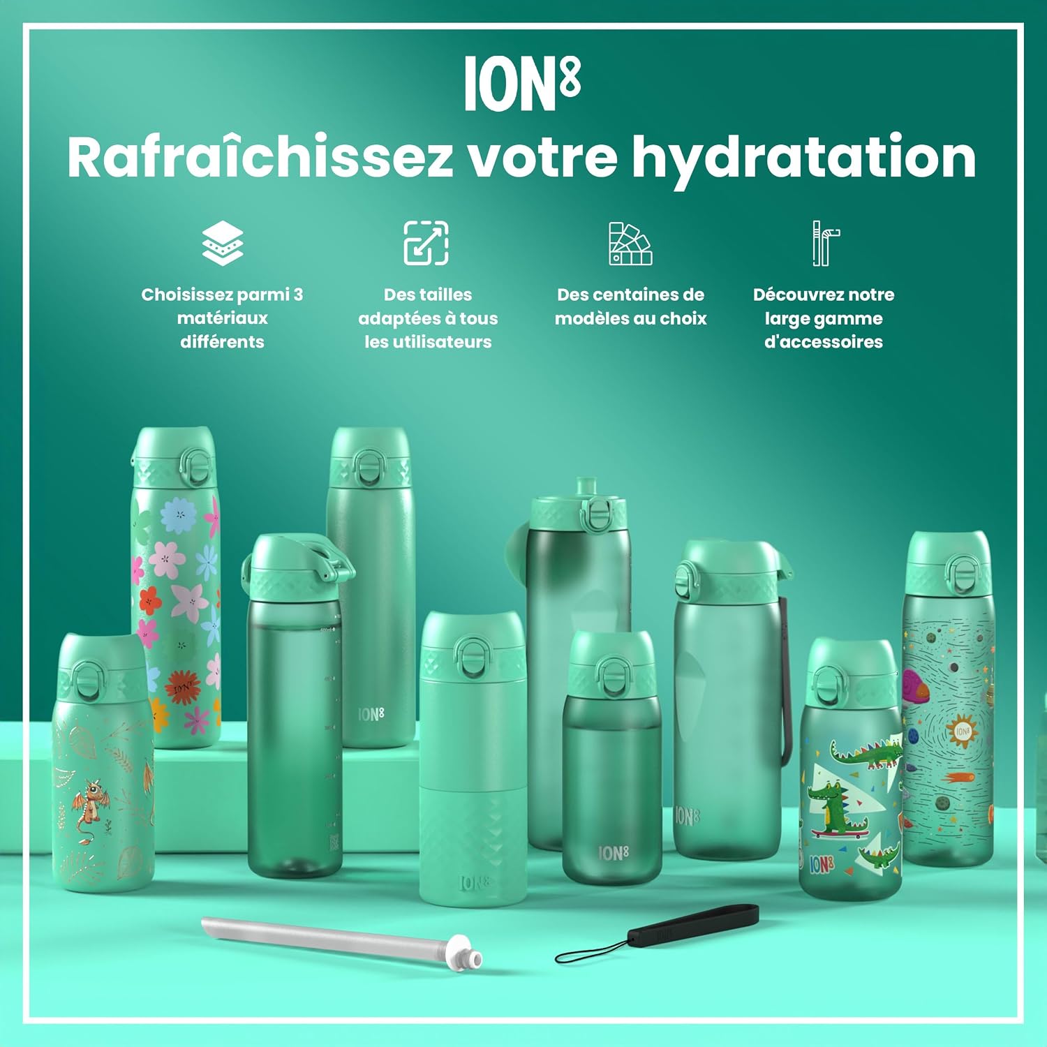 Thumbnail 6 de Ion8 Gourde Enfant 400ml 🚰