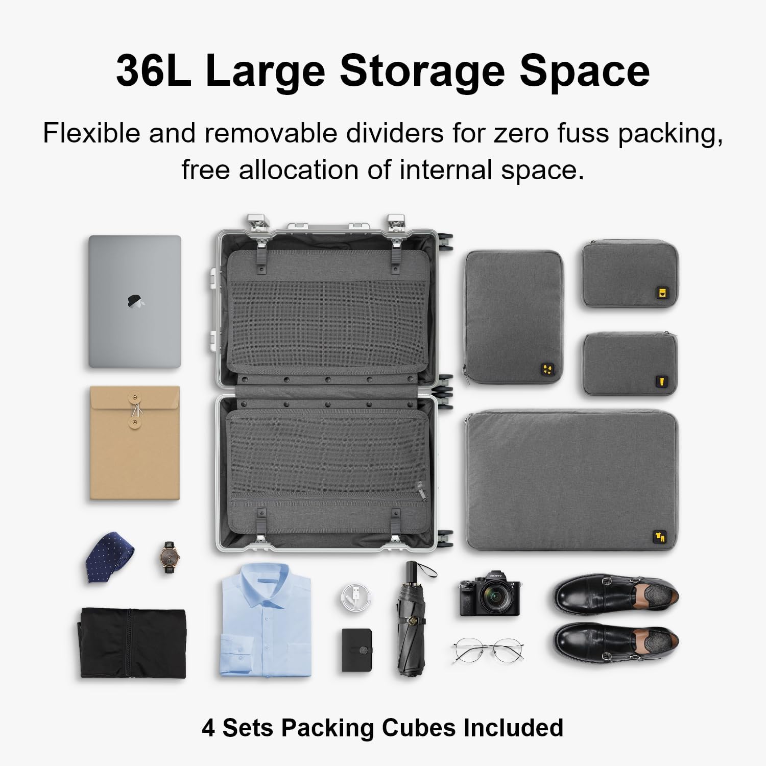 Thumbnail 6 de LEVEL8 Aluminum Carry‑On 56cm 35.5L