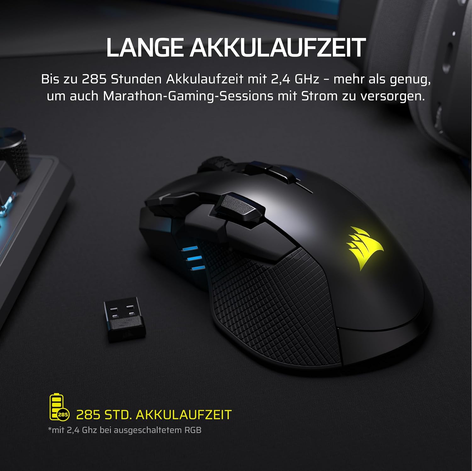 Thumbnail 6 de Corsair IRONCLAW Wireless SE Gaming-Maus 26.000 DPI