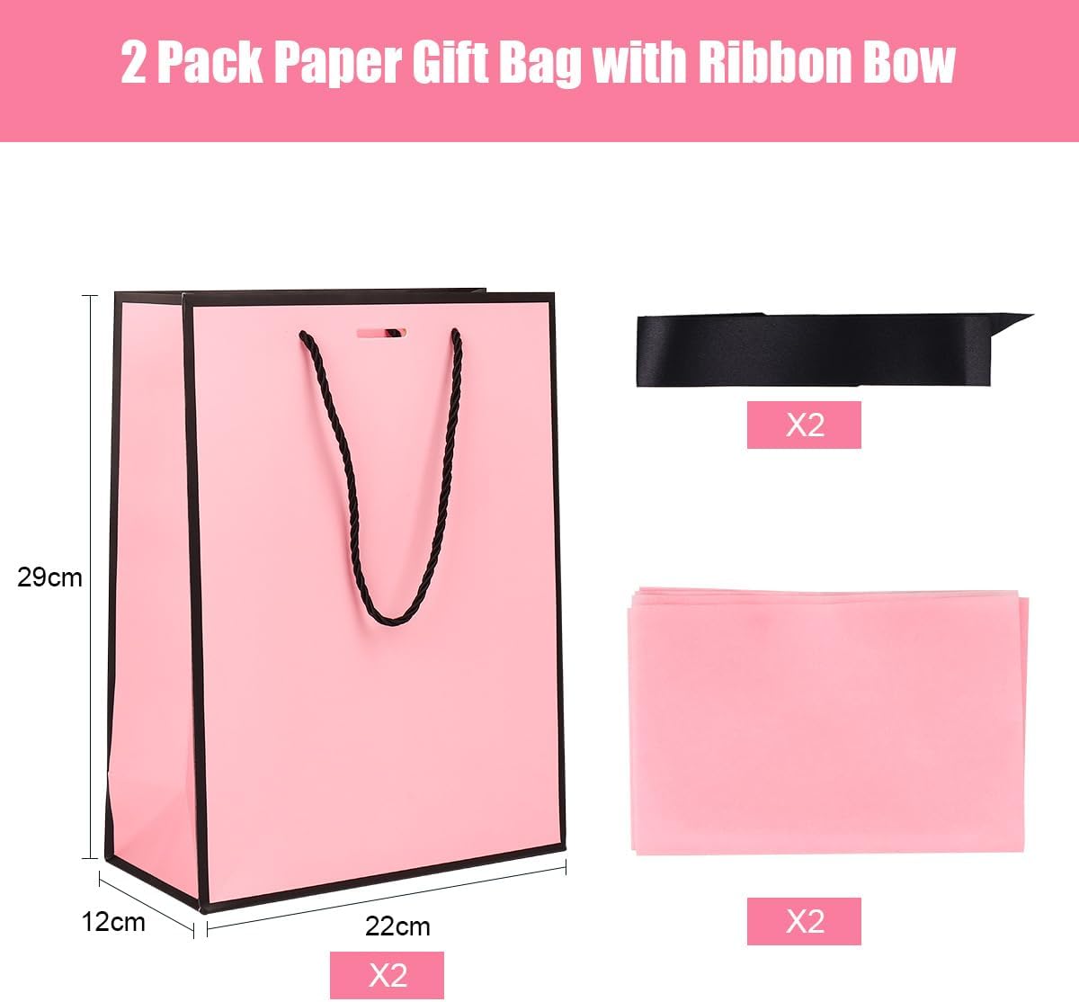 Thumbnail 1 de Gift Bags 22x29x10cm 🛍️