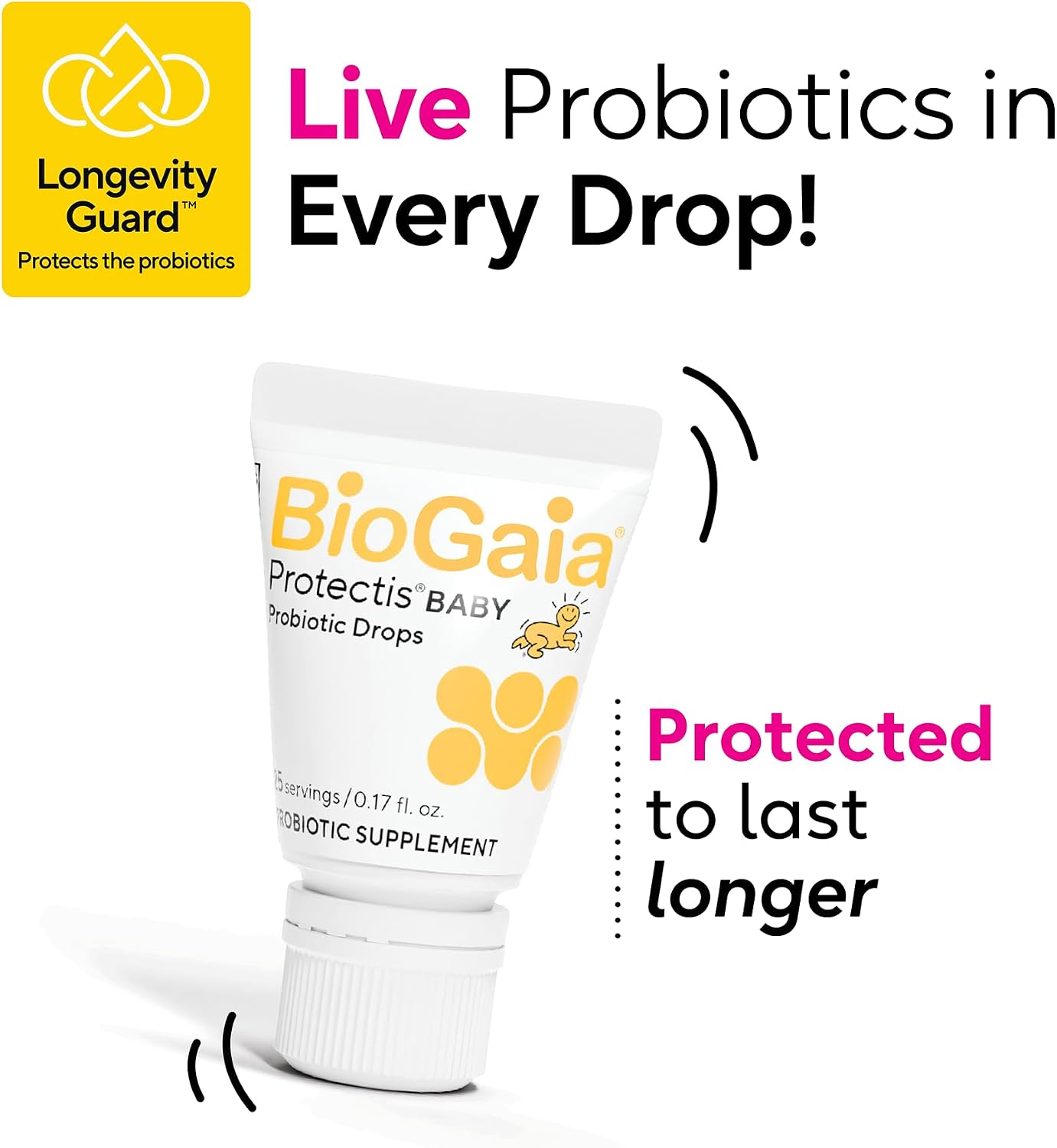 Thumbnail 5 de BioGaia Baby Probiotic Drops | Colic & Gas Relief for Newborns