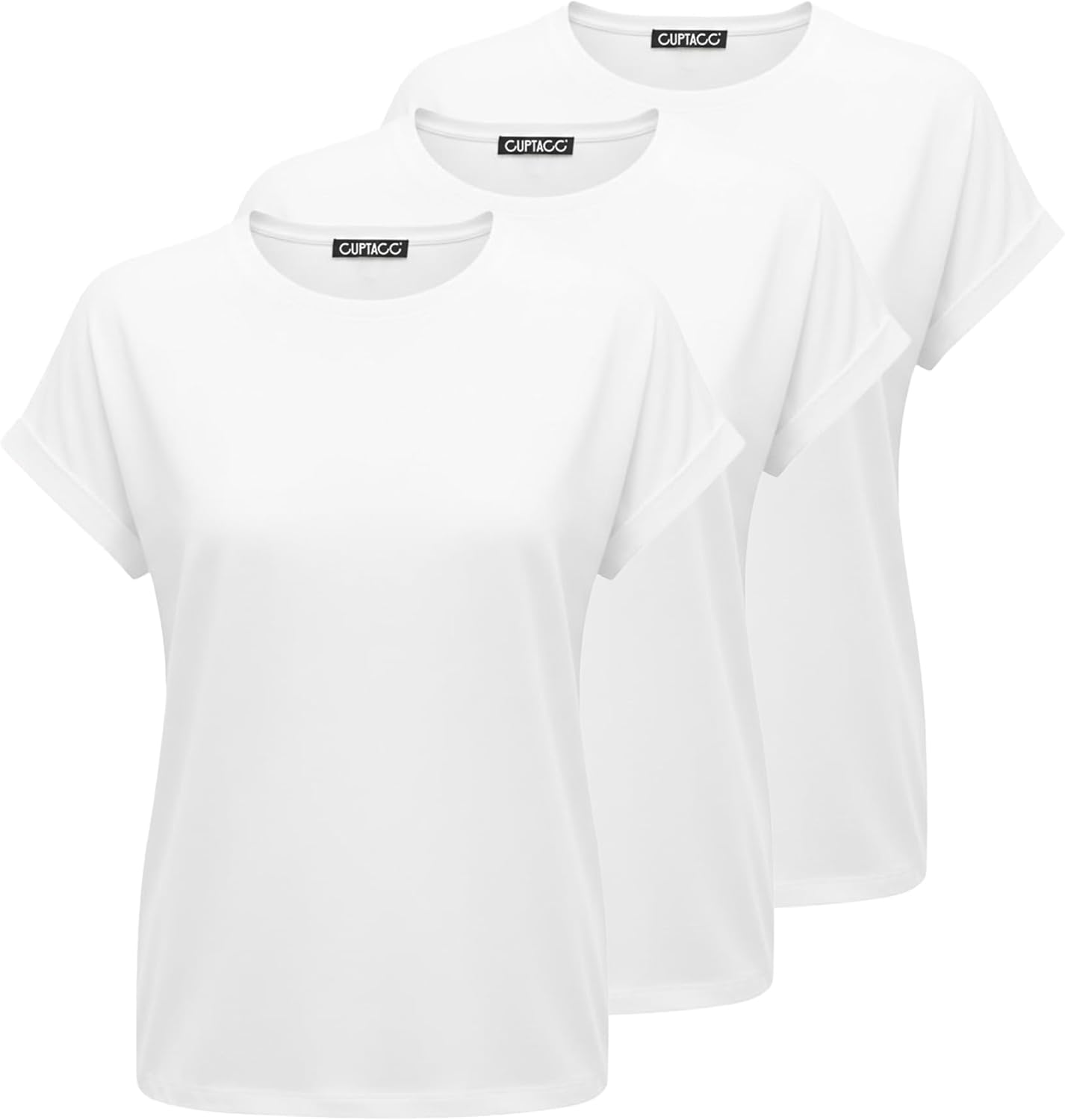 Thumbnail 6 de Cuptacc T-Shirt Damen Rundhals Oversize
