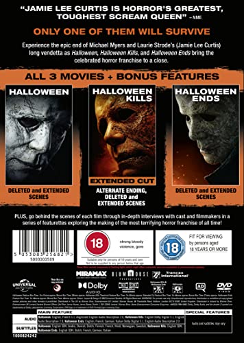 Thumbnail 2 de Halloween 3-Movie Collection [DVD] (2022/2023) – Universal Pictures