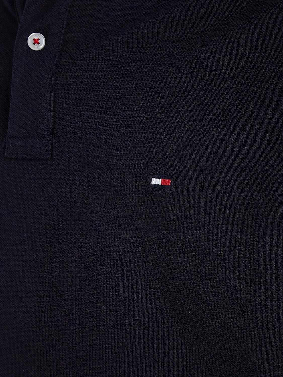Detalle de Tommy Hilfiger Men's Core Tommy Tipped Slim Polo Mw0mw13080 S/S Polo