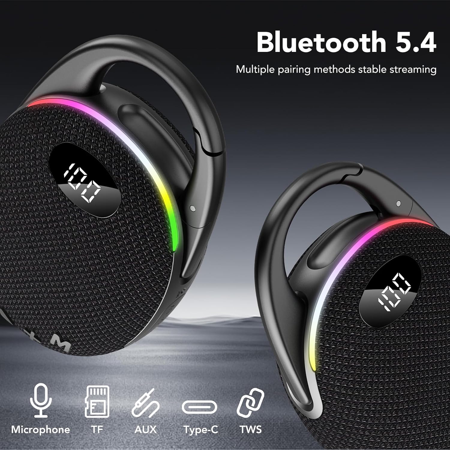Thumbnail 4 de Enceinte Bluetooth Ultra-portable LED