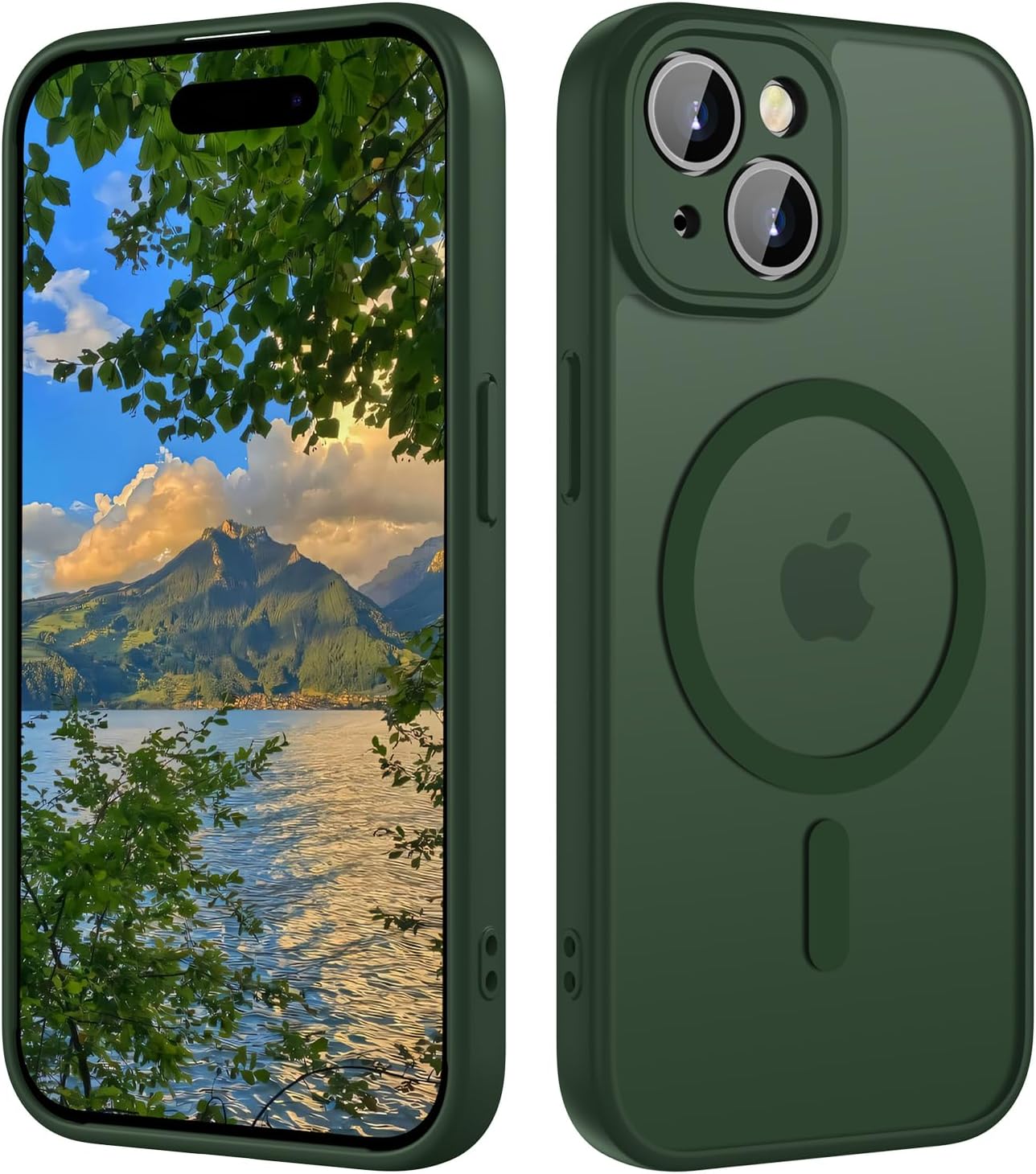 Thumbnail 6 de ORDA Magnetic for iPhone 13 Case with MagSafe — Full Camera Protection, Slim Translucent Matte