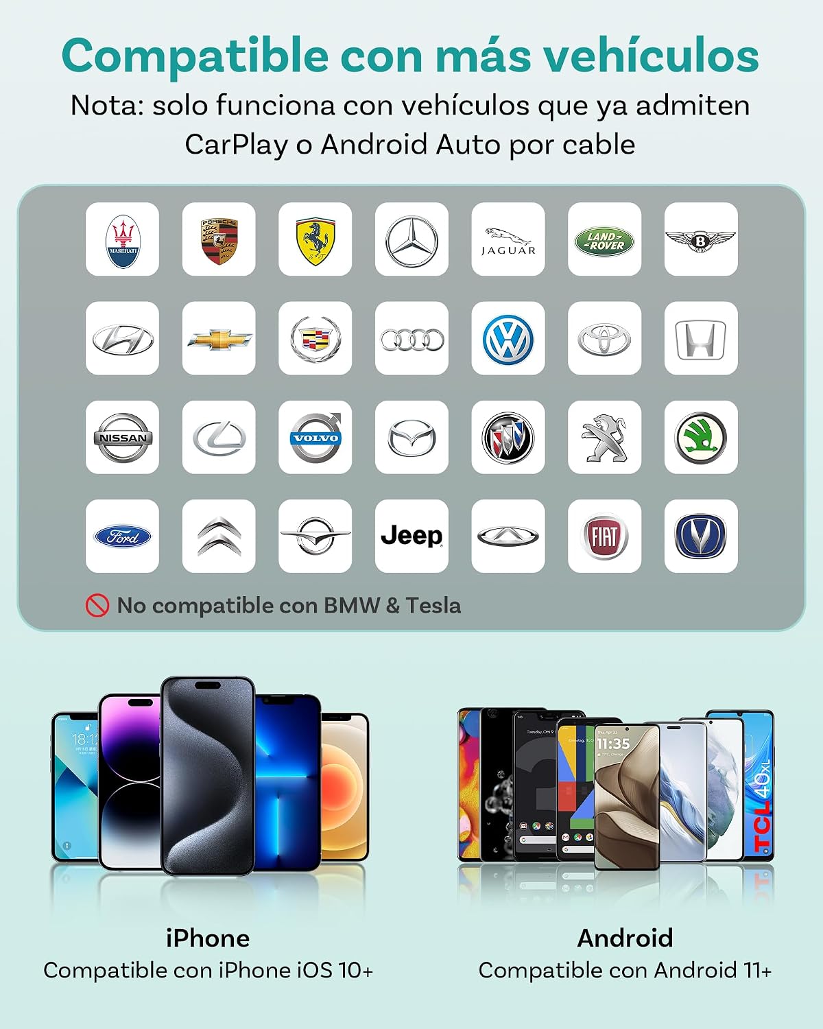 Thumbnail 6 de Ottocast Mini Tube CarPlay Android Auto Inalámbrico