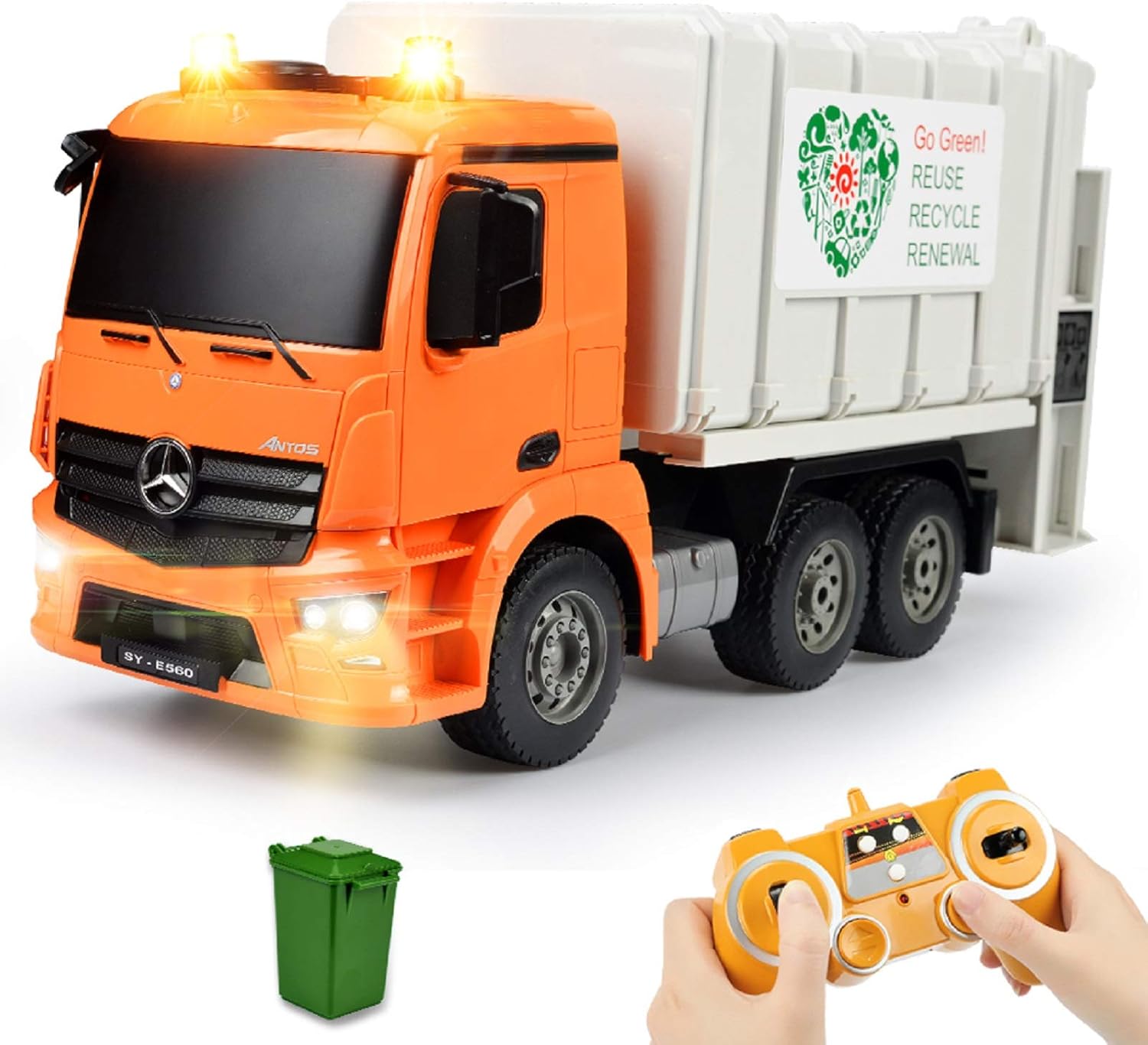 Thumbnail 6 de DOUBLE E Volvo RC Excavator (EC160E-style) Remote Control Digger Toy for Outdoor Play