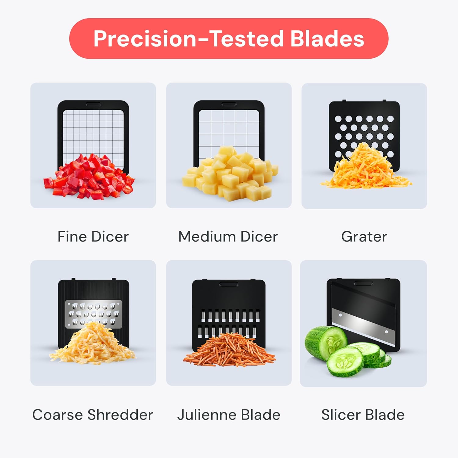 Thumbnail 3 de Fullstar Vegetable Chopper 1.2L 6‑in‑1