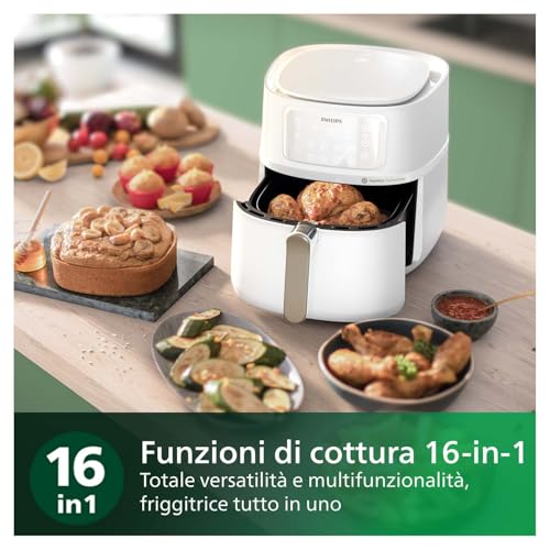 Detalle 2 de PHILIPS Airfryer 5000: la friggitrice ad aria 16-in-1 con controllo WiFi