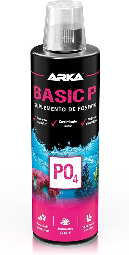 Microbe-Lift Basic P fosfato para acuario marino 473 ml