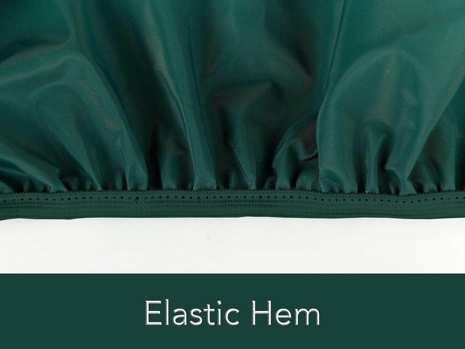 Detalle de Covermates Classic Outdoor Patio Sofa Cover — Heavy-Duty 12-Gauge Vinyl, 88W x 40D x 36H, Green