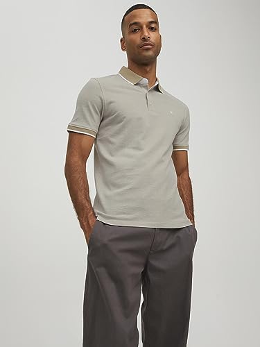 Thumbnail 2 de Jack & Jones Jjepaulos Polo Ss Noos para Hombre, Beige