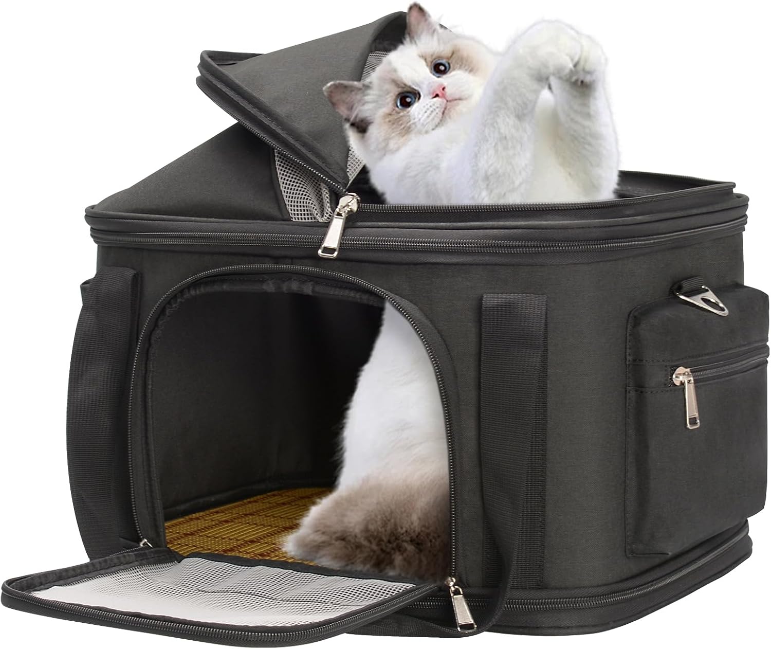 Detalle de Expandable Pet Carrier, 16.2 x 11.4 x 13 in.