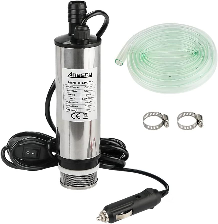 Edelstahl Transfer Pumpe 12V 51 mm