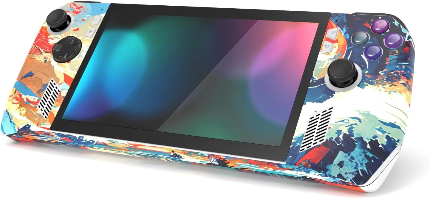 Detalle 2 de PlayVital Dragon's Elysium 2 Sets Skin Stickers for ROG Ally – Custom Vinyl Decals for Handheld