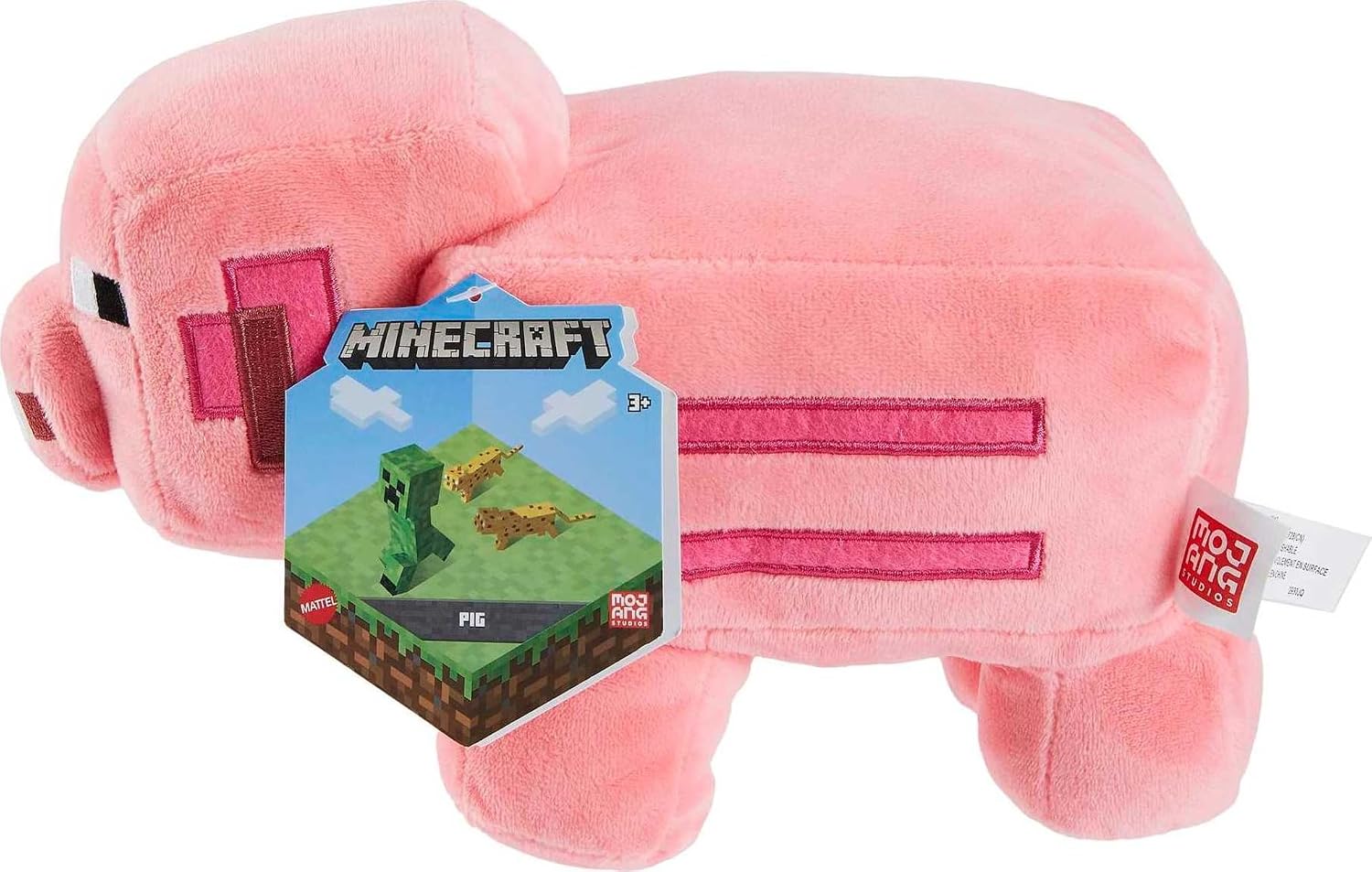 Detalle 2 de Minecraft Plush 8-in Pig Character Doll