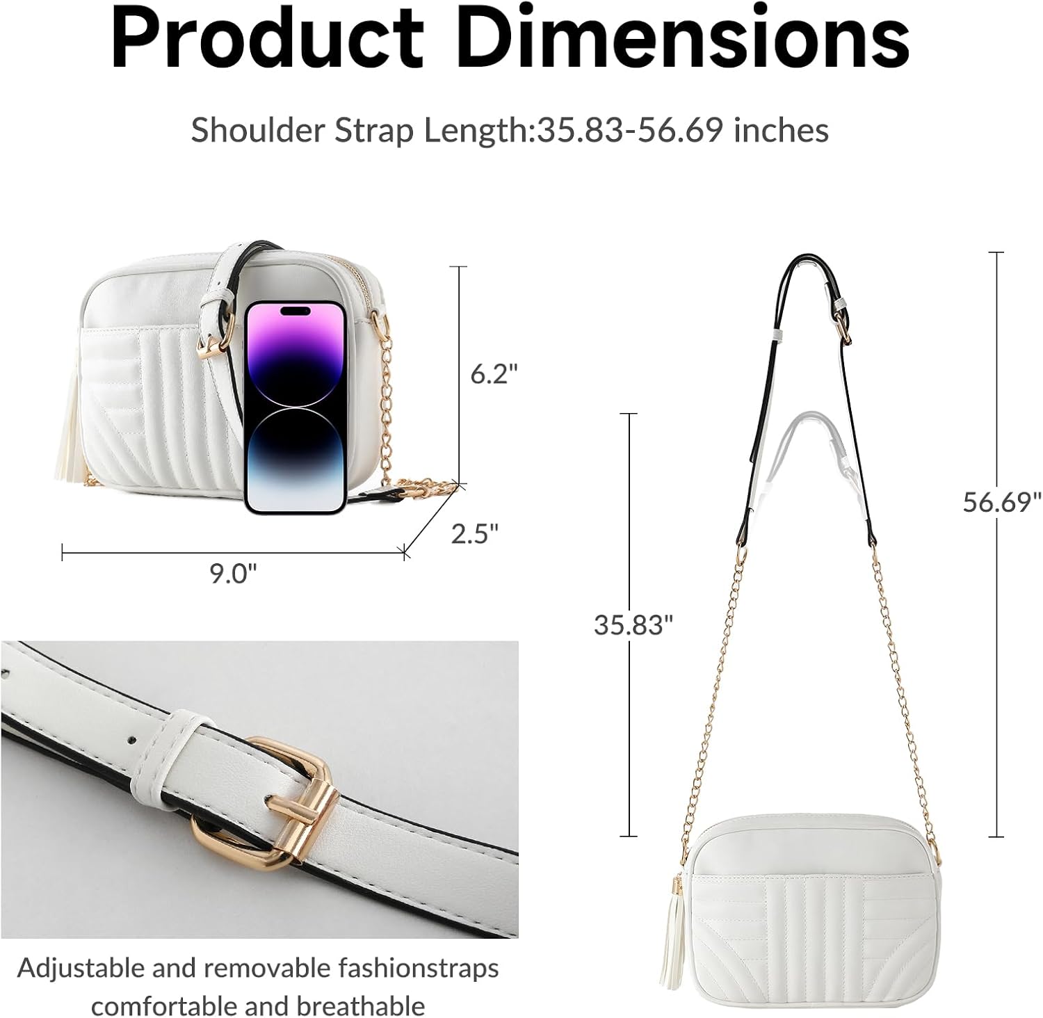 Thumbnail 3 de Lotus Karen Crossbody Bag for Women by JEYFULL