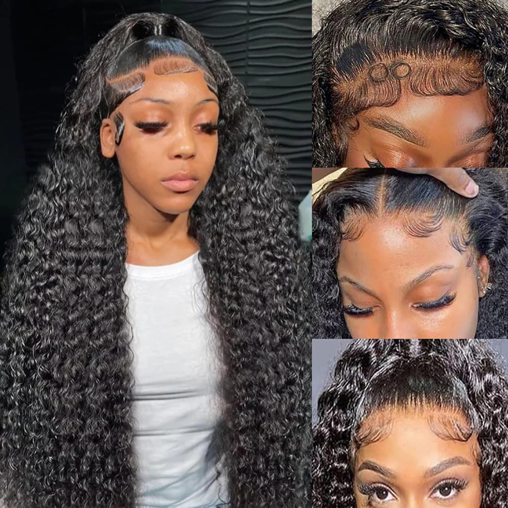 Thumbnail 6 de Durya Deep Wave 30-inch 220% Density Wig