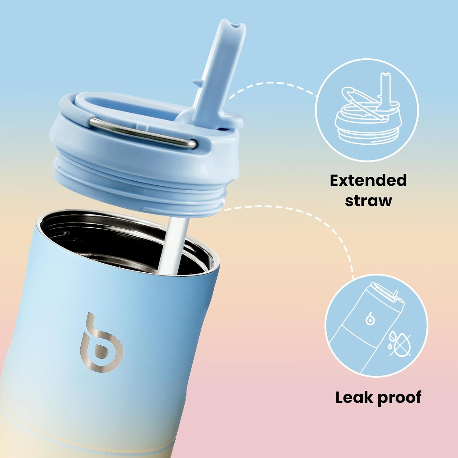 Detalle 2 de BOTTLE BOTTLE BGR FV 750 ml Trinkflasche đ°