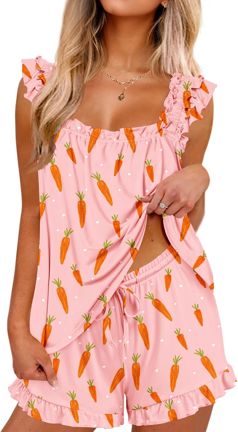 Detalle 2 de Ekouaer Women's Pajama Set