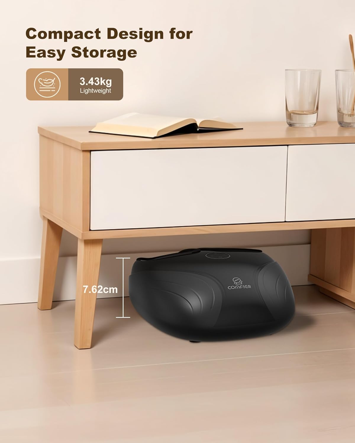 Thumbnail 6 de COMFIER Shiatsu Masajeador de pies con calor 🌟 Relax para todos