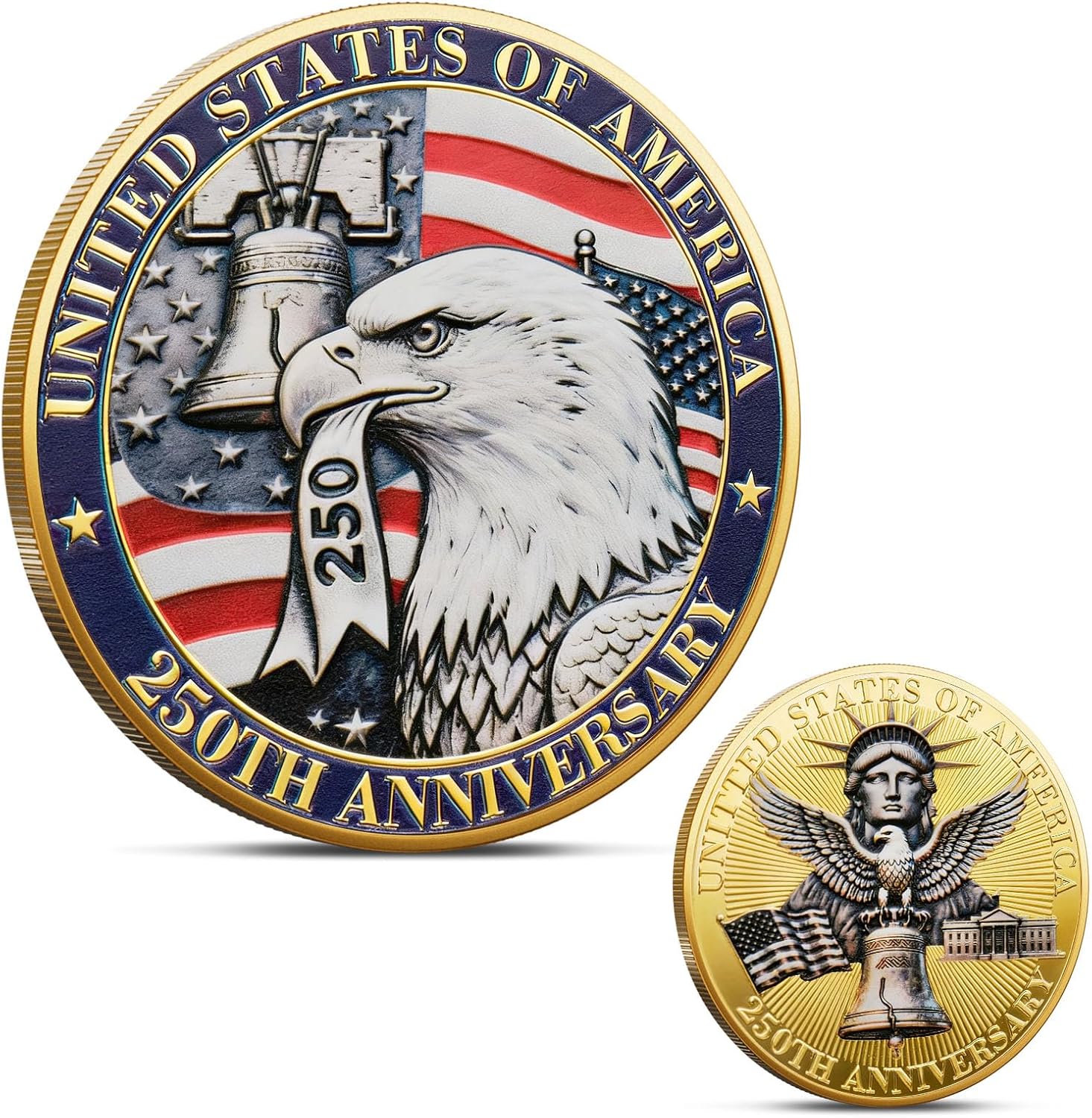 Detalle de Challenge Coin 1776–2026