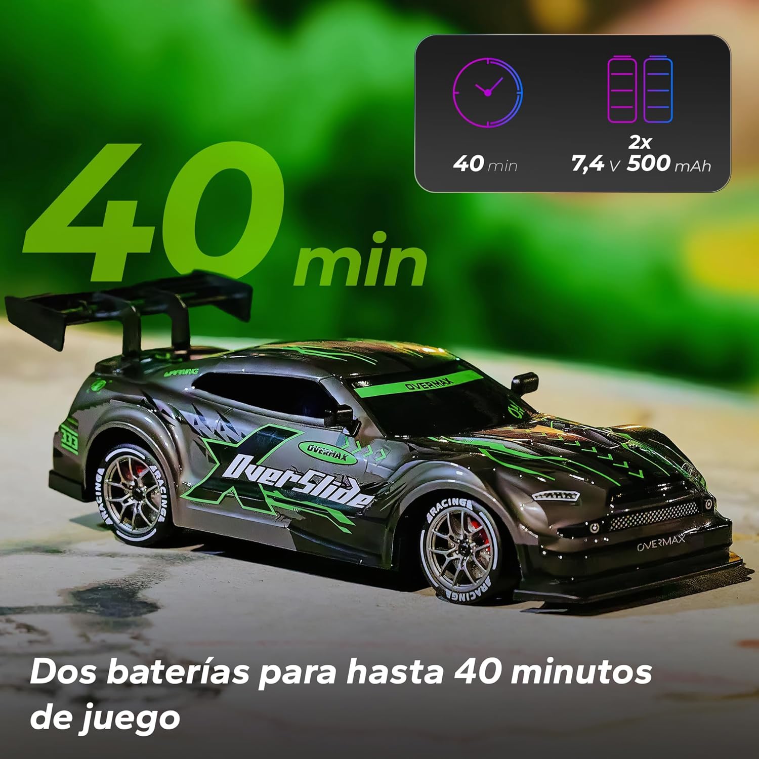Thumbnail 3 de Overmax X-OVERSLIDE coche RC 1:16 20 km/h