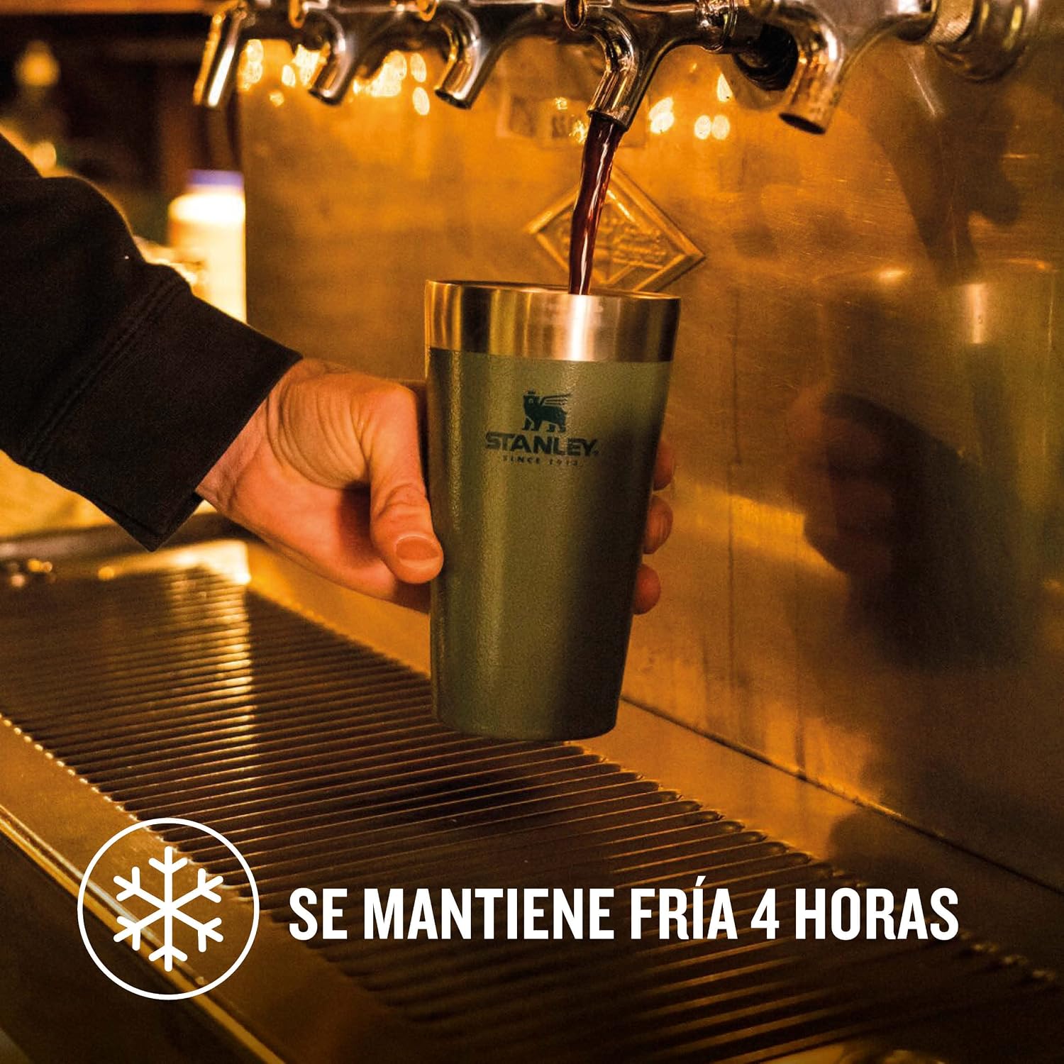 Detalle 2 de Stanley Adventure Jarra Cerveza Acero Inoxidable 🍺