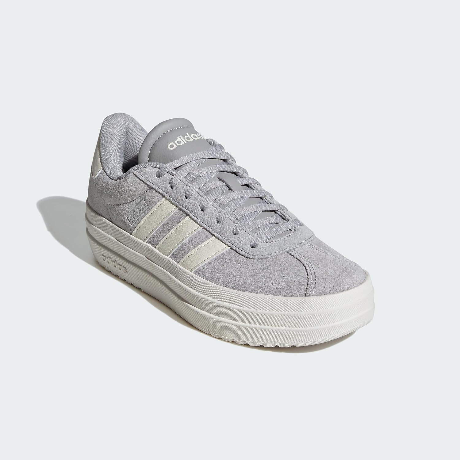 Detalle 2 de adidas Donna VL Court Bold Shoes – Grey Two/off White/Core White, 36 2/3 EU
