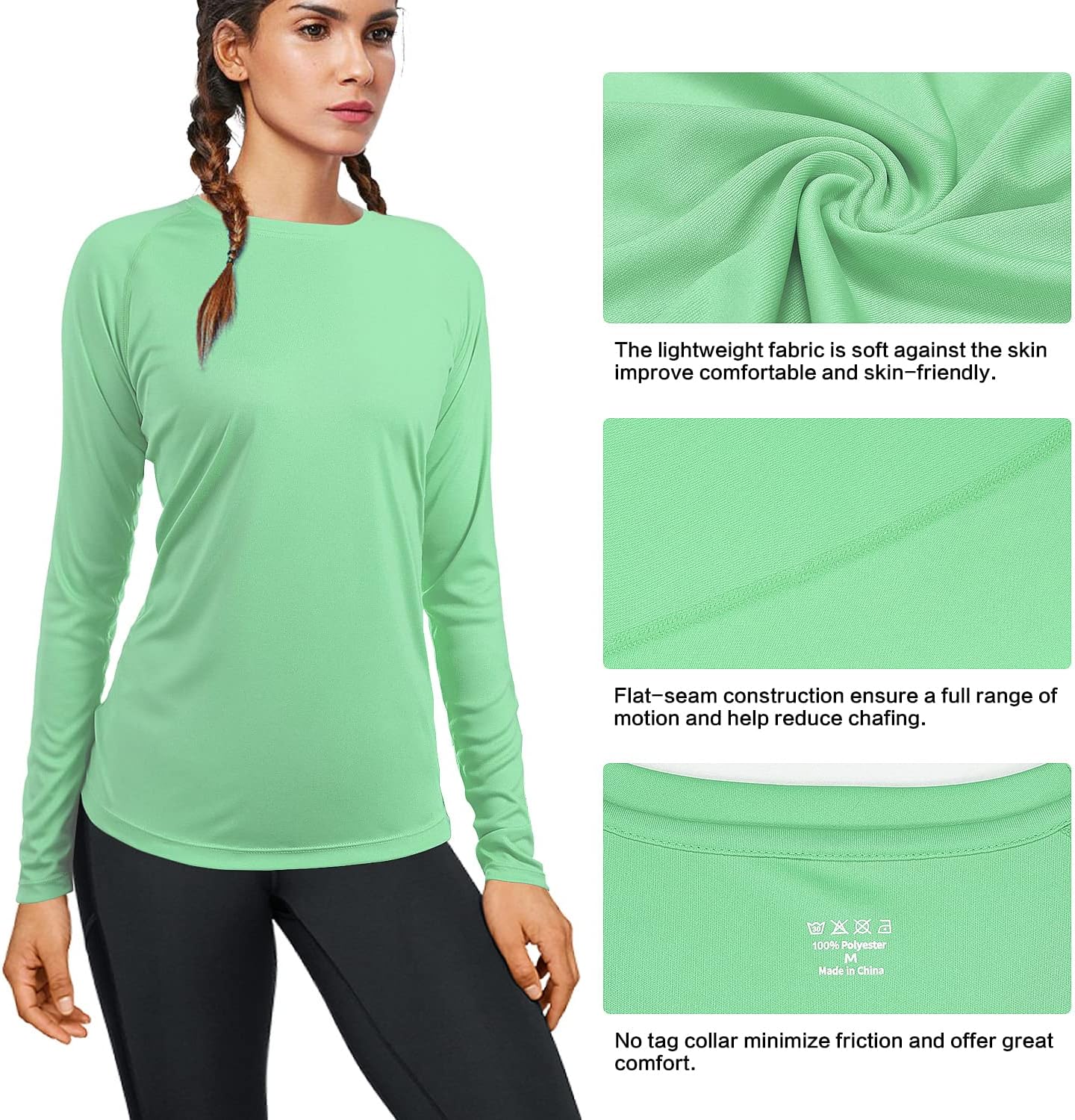 Detalle 1 de Isnowood Women's Sun Protection Shirt