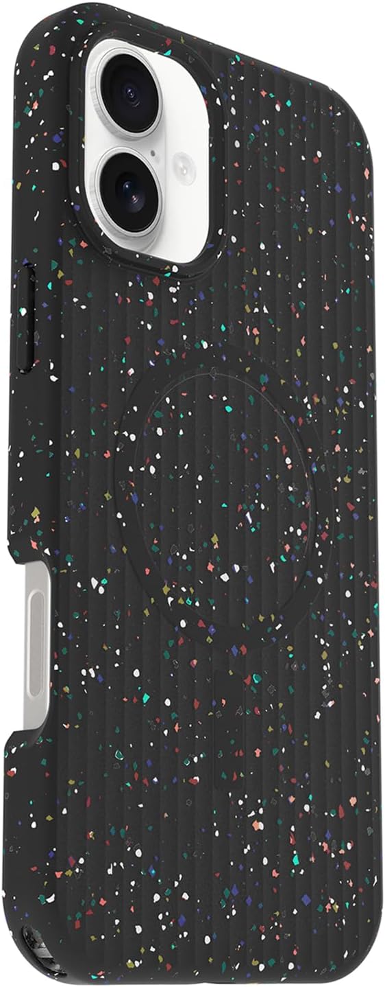 Detalle de OtterBox Symmetry Series Core MagSafe per iPhone 16 Plus: protezione ultrafine con attacco MagSafe
