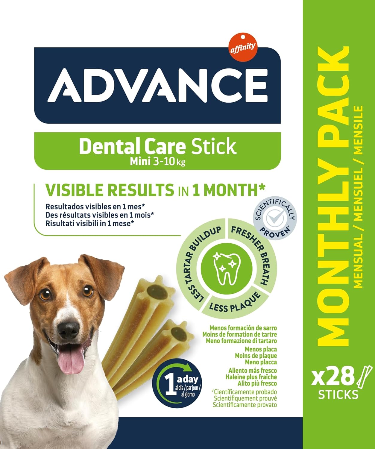 Detalle de Advance Dental Care Stick Mini Cani, Misto – 360 g