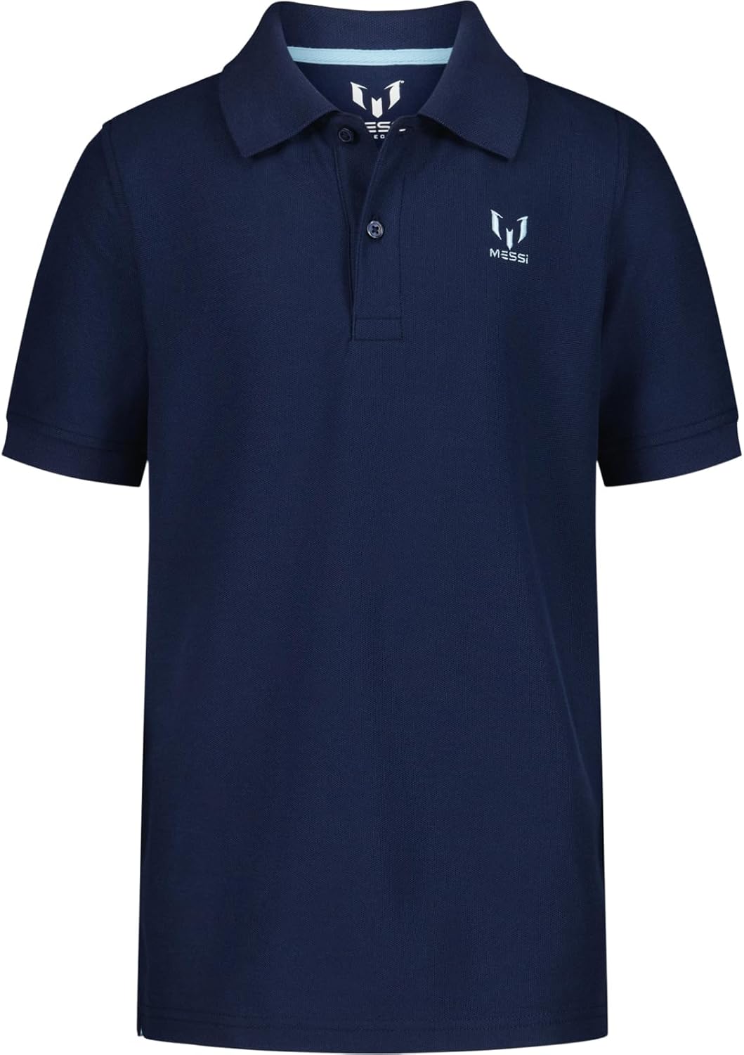Thumbnail 4 de Messi Boys' Lifestyle Short Sleeve Polo T-Shirt (Slim-Fit Graphic Tee) — Cotton Blend