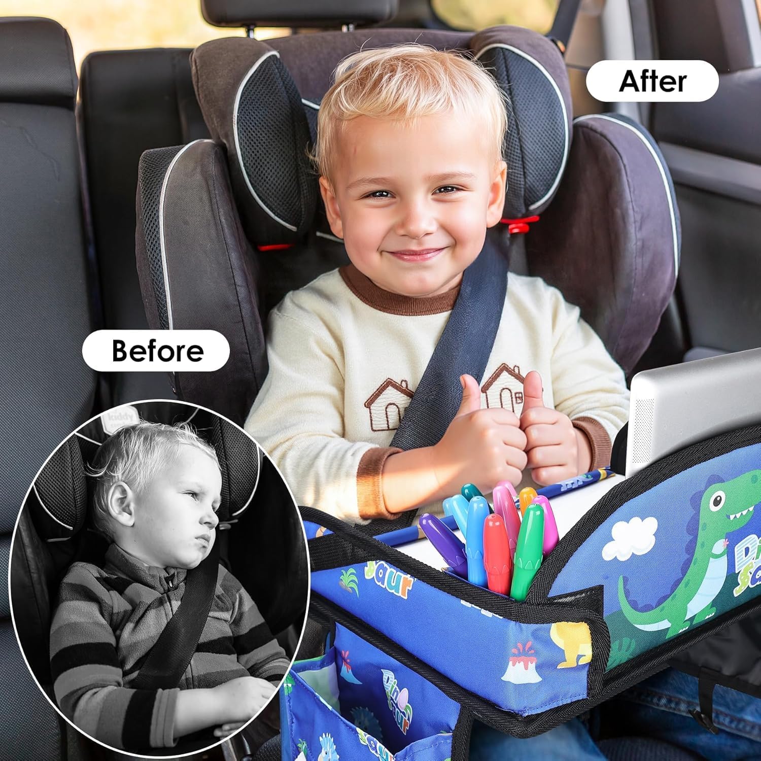 Thumbnail 1 de WENRENER Kids Travel Tray for Car Seats