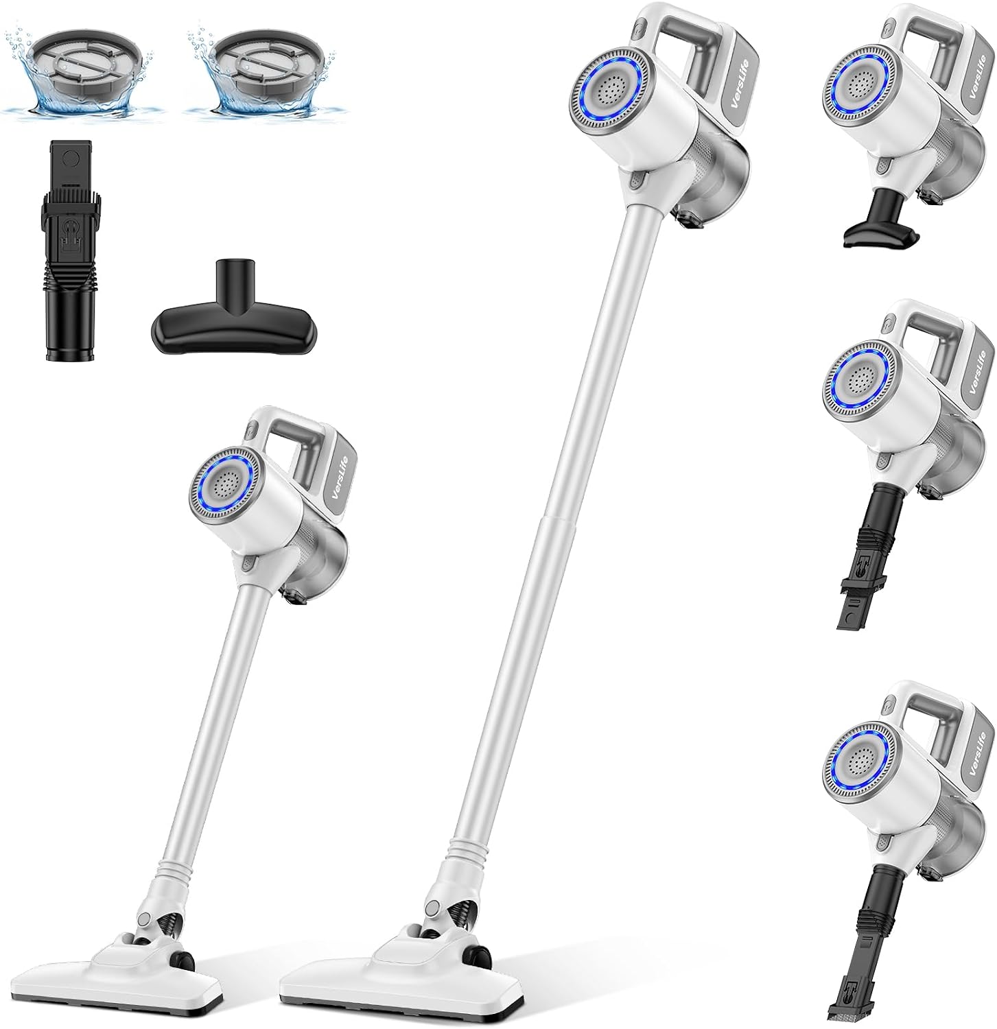 Detalle de VersLife S6PRO Aspirapolvere 30 kPa