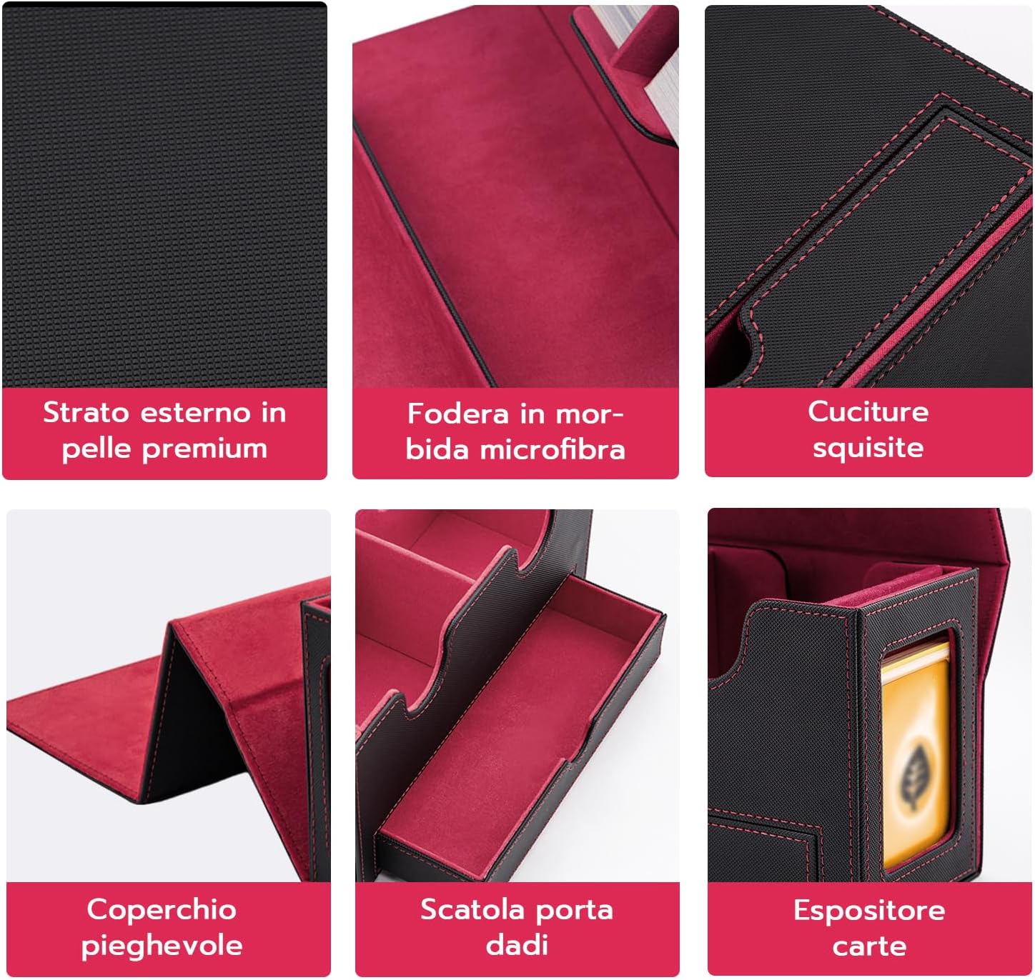 Thumbnail 4 de Tolesum Doppio Deck Box 310+ per carte