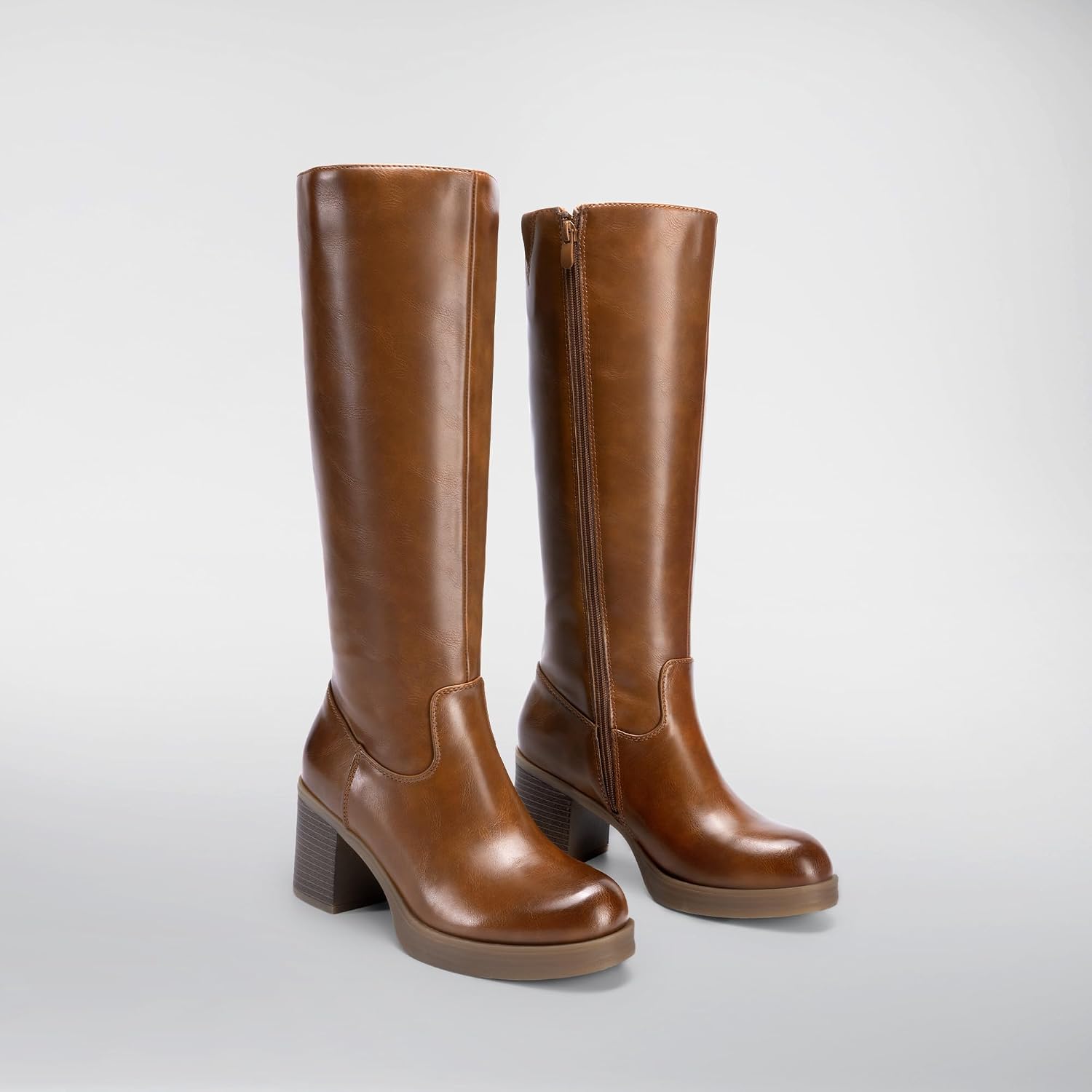 Thumbnail 6 de DREAM PAIRS Knee High Chunky Platform Boots