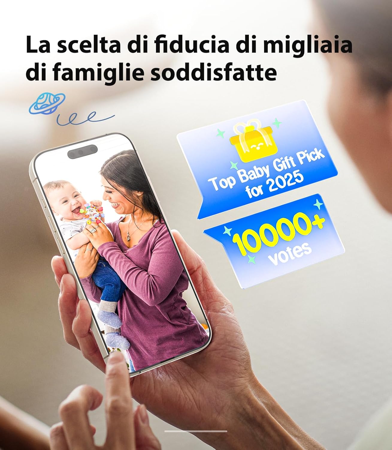 Thumbnail 5 de Infinno Sonaglio Dentizione per Neonato 0-12 mesi in silicone alimentare BPA free
