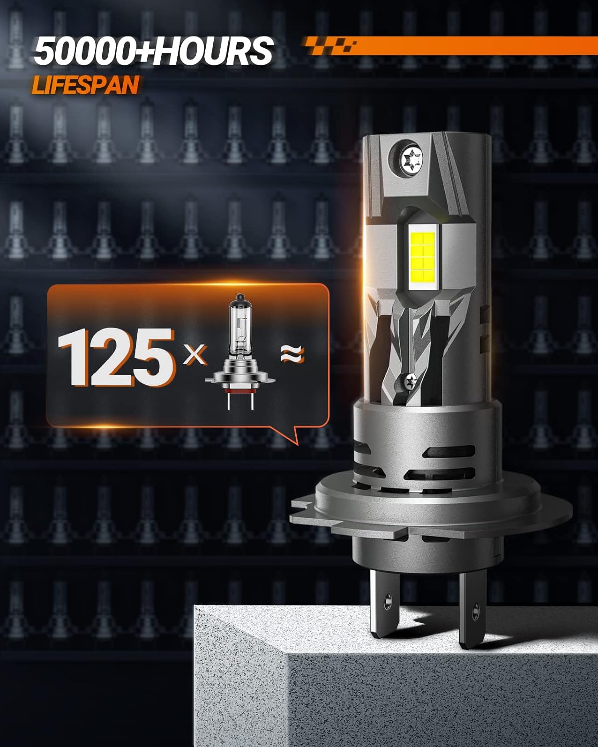 Thumbnail 1 de SEALIGHT H7 LED 110W 33000LM