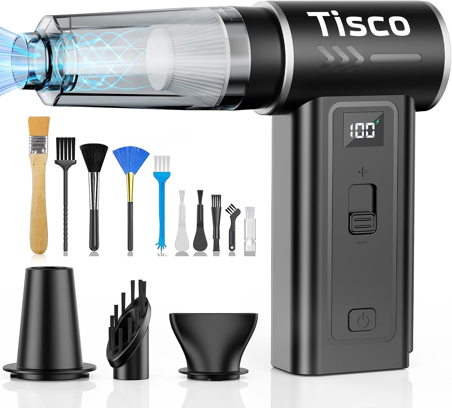 Detalle de Tisco Compressed Air Duster 8000mAh