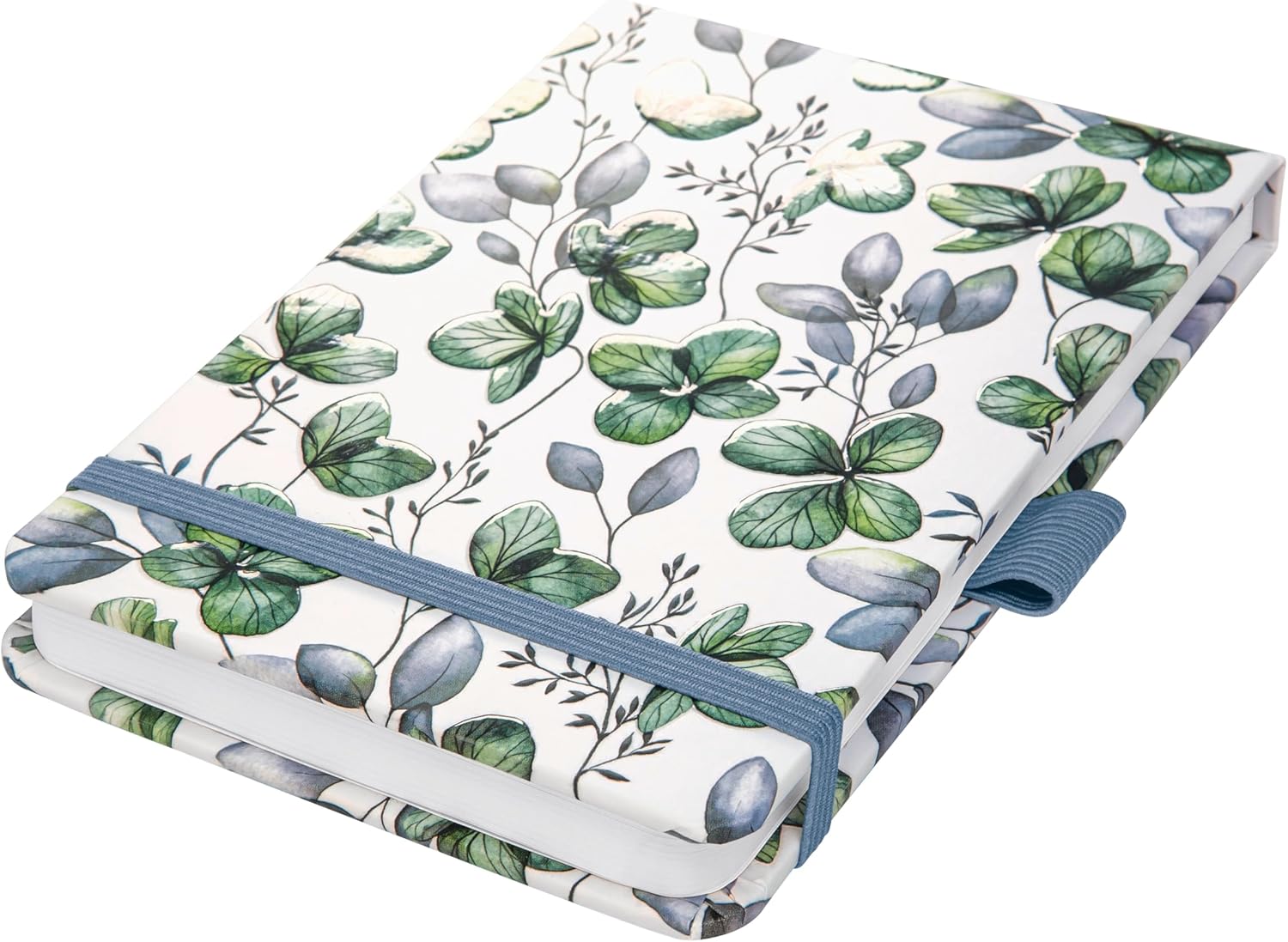 Thumbnail 6 de SIGEL JN398 Jolie Notizblock A6+ dotted (kariert), Hardcover grau/rosa – 79 Blatt mit Tasche & Gummiband