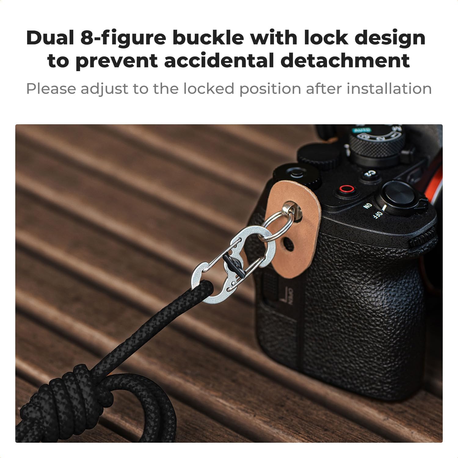 Detalle 2 de K&F CONCEPT Borsa Fotocamera a Tracolla: stile e protezione per kit compatto