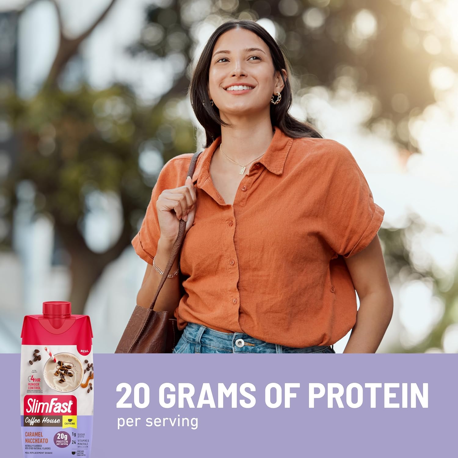 Thumbnail 4 de SlimFast Meal Replacement Shake 20g Protein