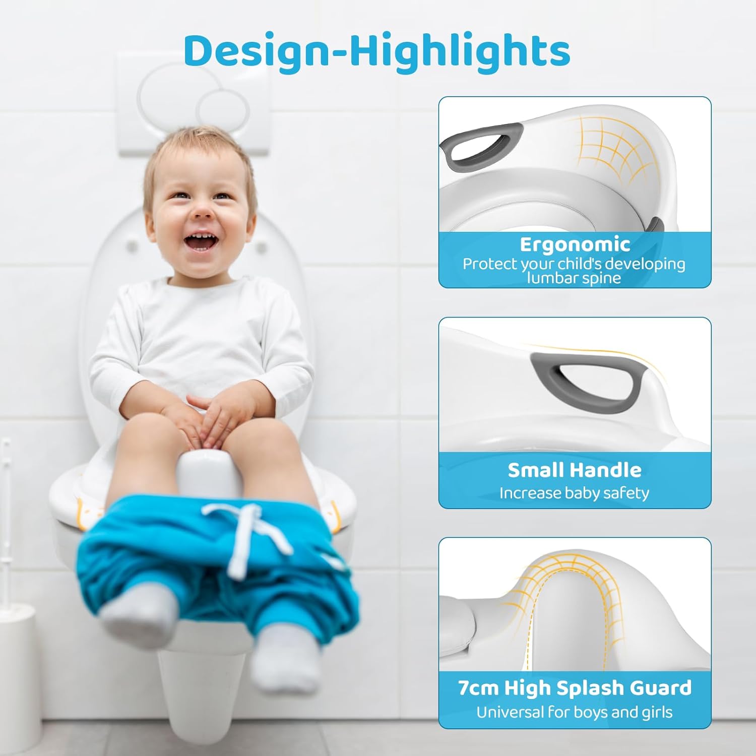 Thumbnail 2 de MAMIZO Toddler Potty Training Seat with Handles 🚽