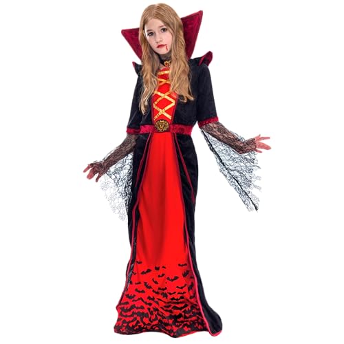 Thumbnail 7 de Spooktacular Creations Royal Vampire Costume, Medium (8–10 Years), Dress & Choker