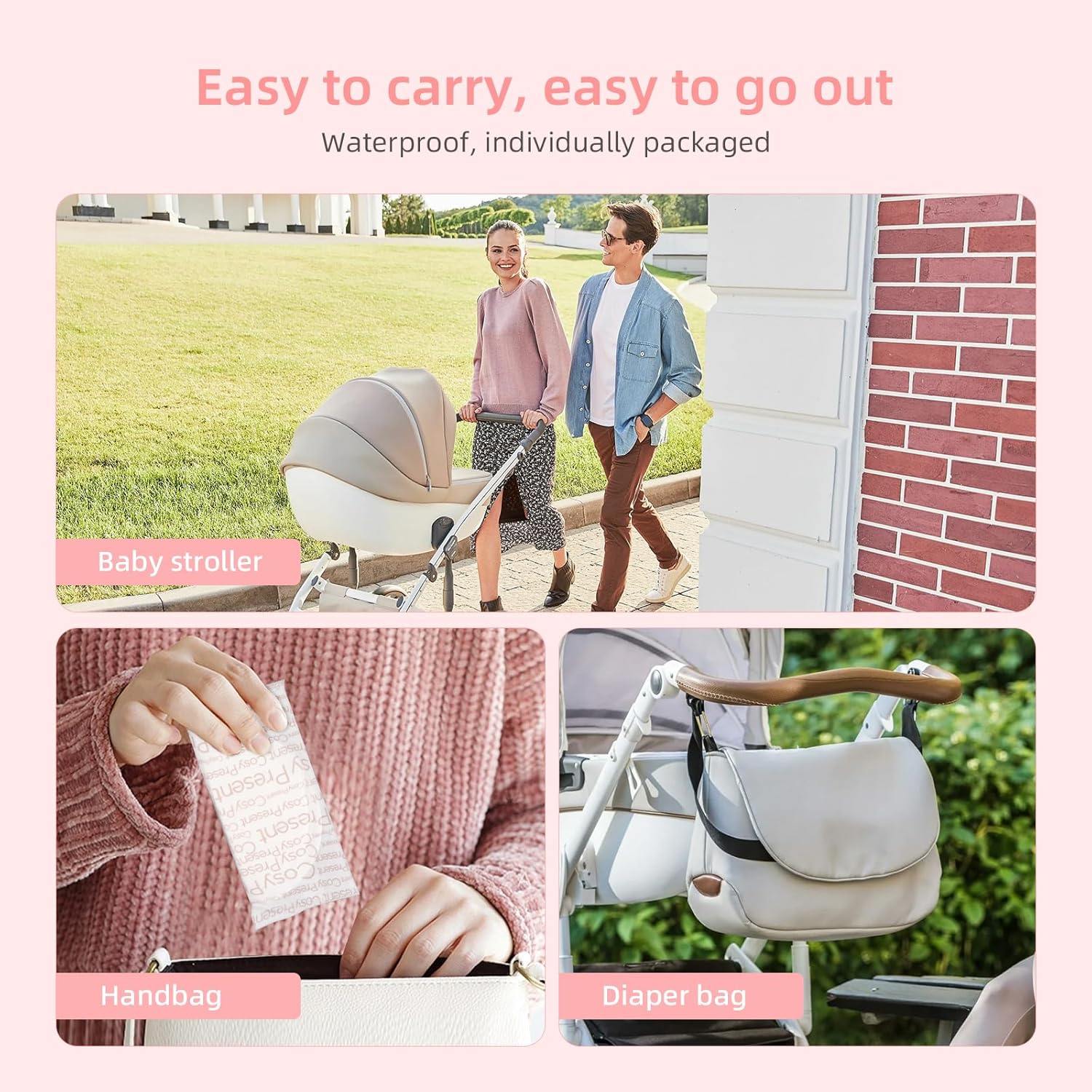 Thumbnail 5 de Carehabi 100 coussinets d'allaitement ultra-fins 👶