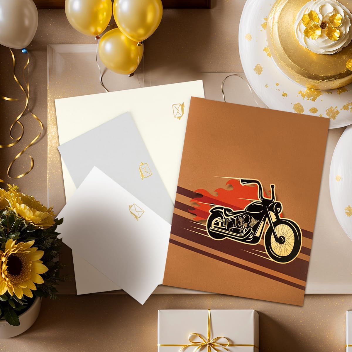 Detalle 2 de CNLITIHEKA 3D motorcycle card