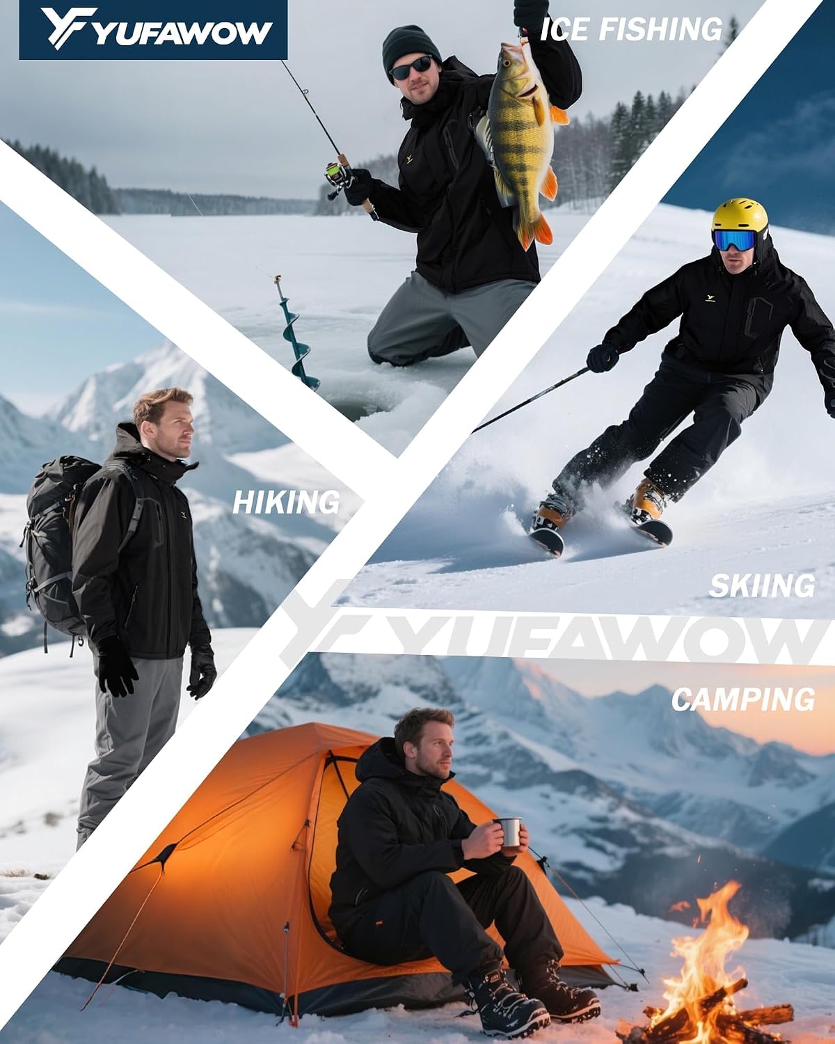 Thumbnail 5 de Yufawow Ski Jacket Waterproof