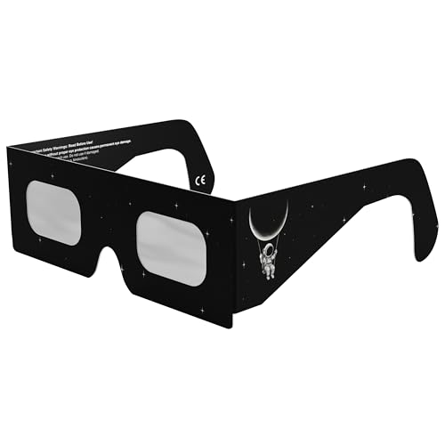 Thumbnail 8 de Absolute Eclipse Lunettes Eclipse Solaire 2026 – Pack de 10, ISO 12312-2, CE, Design Swing